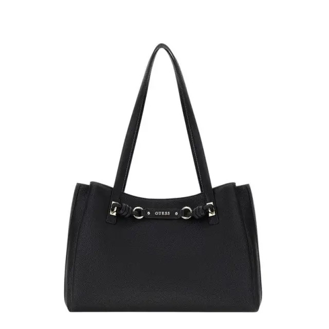 Guess - Γυναικεία Τσάντα Ώμου Camelia 3 Comp Tote HWBG9742230-BLA Μαύρο