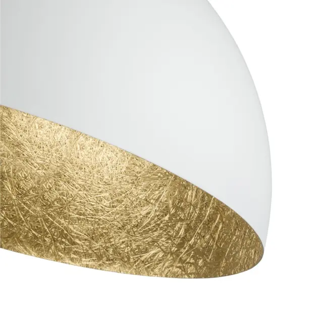 SFERA καμπάνα φωτιστικό οροφής άσπρο/χρυσό Ø 90 cm 3