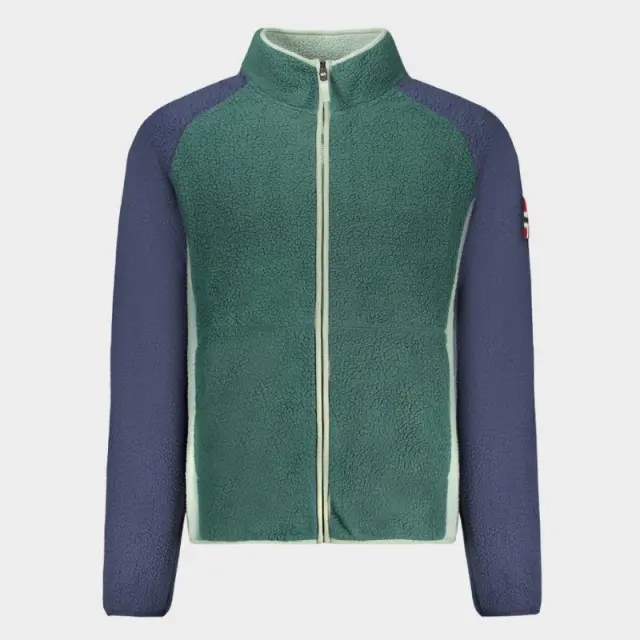 Scuola Nautica Italiana - Ανδρική Ζακέτα Φούτερ Fleece 859503-ALPINE Πράσινο - 3XL