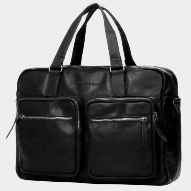 Δερματινος Χαρτοφύλακας Chesterfield C40.1034 00 Μαυρο - ONESIZE 2