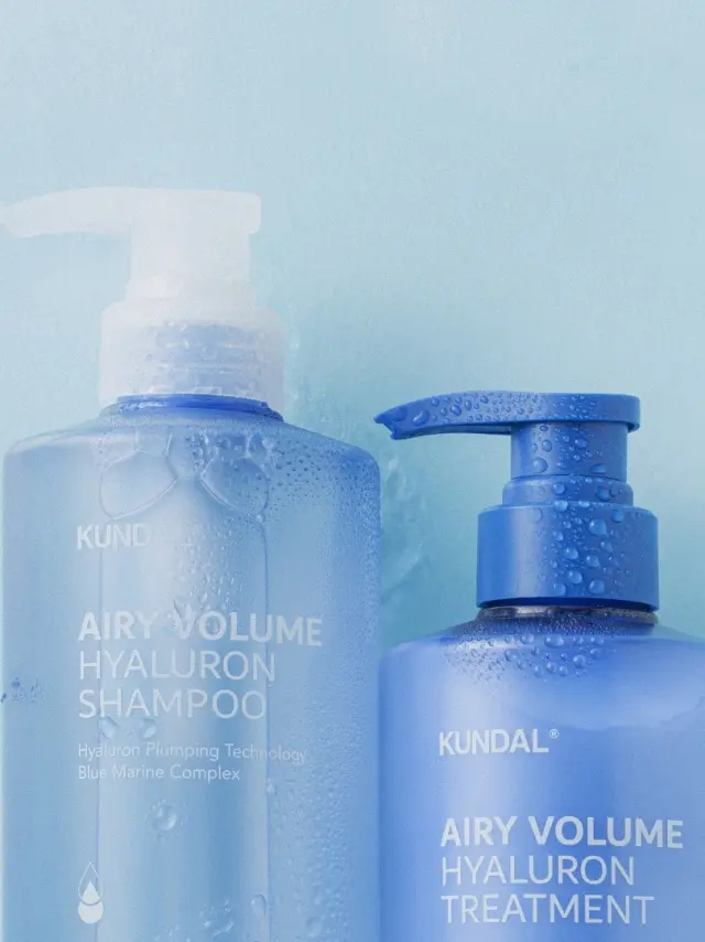 Kundal Airy Volume Hyaluron Treatment 500ml - Θεραπεία μαλλιών για όγκο με άρωμα Blossom Breeze 2