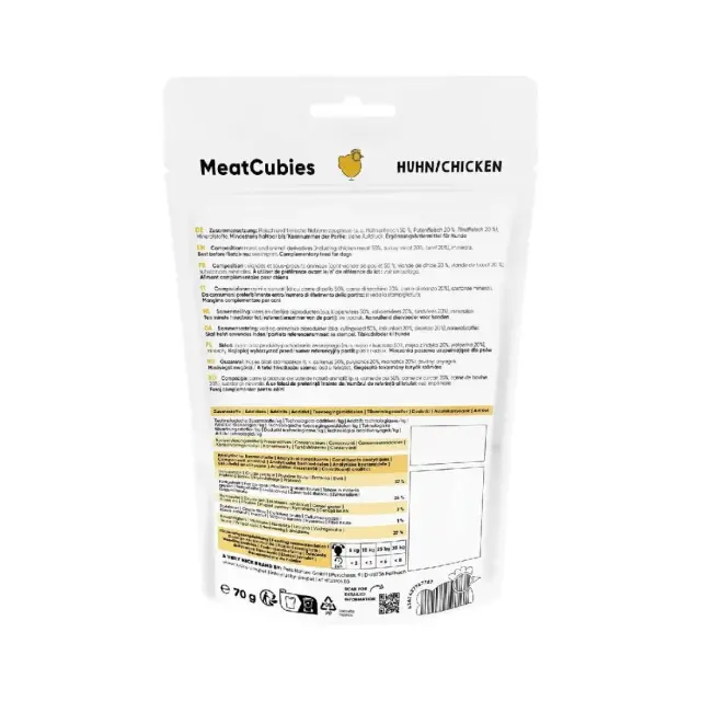 MeatCubies Κοτόπουλο 70gr 2