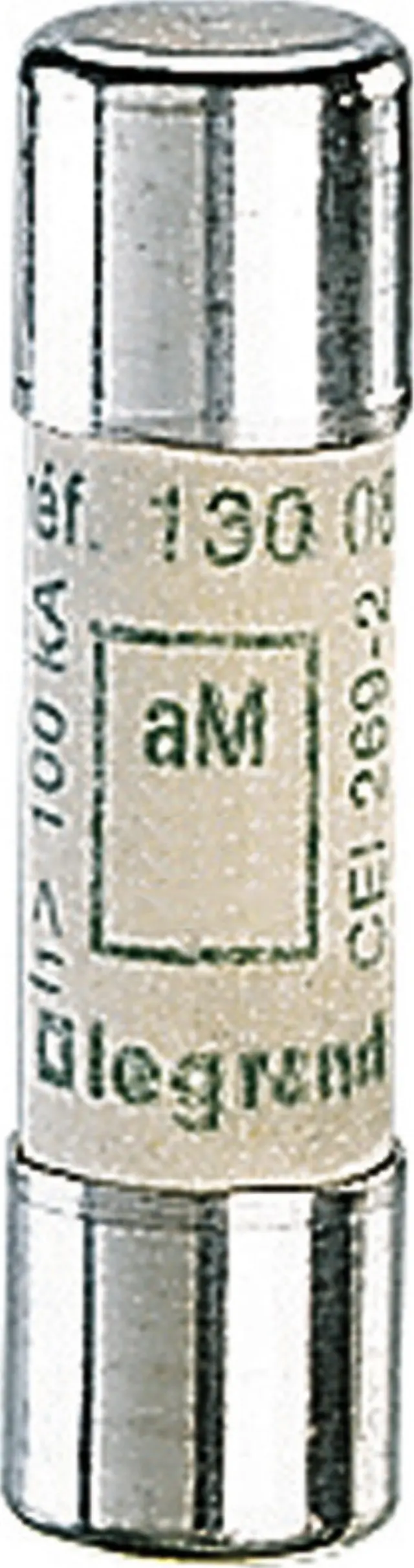 HRC cartridge fuse - cylindrical type aM 10 x 38 - 16 A - w/o indicator