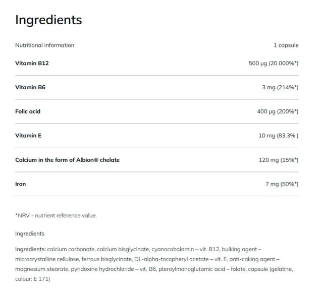 Olimp Labs B12 Forte™ Bio-complex 2