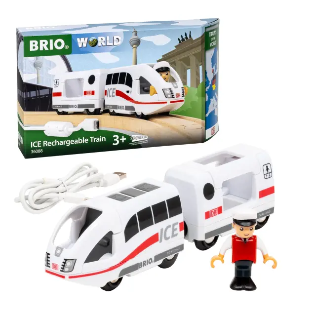 BRIO - ICE Rechargeable Train Trains of the world - 36088 - Toys