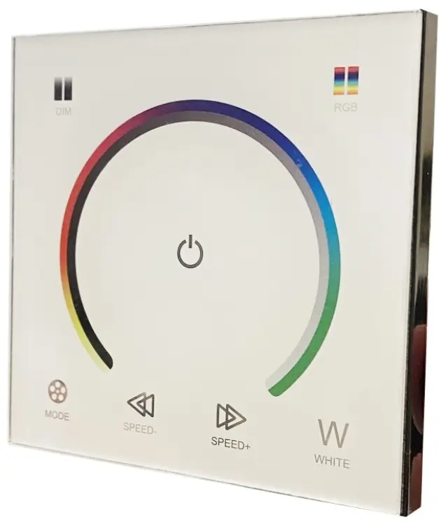 Avide LED Ταινία 12V 144W RGB Τηλεχειριστήριο Αφής και Ελεγκτής Άσπρο 15.001.0374