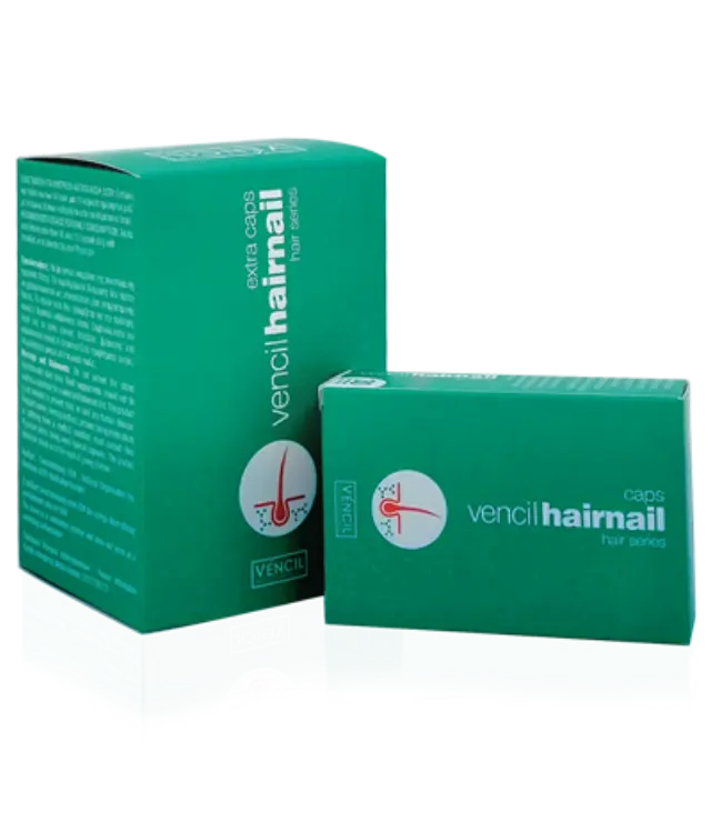 Vencil Hairnail | Συμπλήρωμα Διατροφής Για Μαλλιά, Νύχια Και Δέρμα | 30caps
