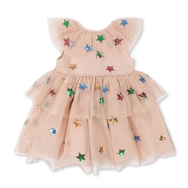 Φόρεμα Αστέρια Yvonne Fairy KONGES SLOJD - Μπεζ - 3Y 2