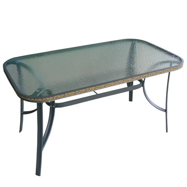 Τραπέζι Μεταλλικό Με Κοτσίδα 150x90cm