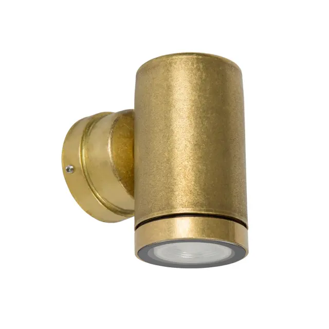 Braso 01092/NB Φωτιστικό τοίχου φυσικός μπρούτζος IP65 Ορείχαλκος