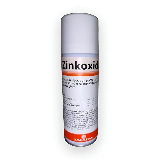 Tafarm Zinkoxid Σπρέι με Ένζυμα και Ψευδάργυρο για την Επούλωση Δερματικών Ερεθισμών 200ml