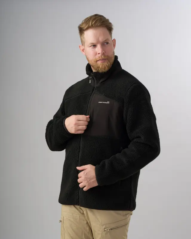 Ζακέτα PENTAGON Summit Sherpa fleece K08063-01 (Black)