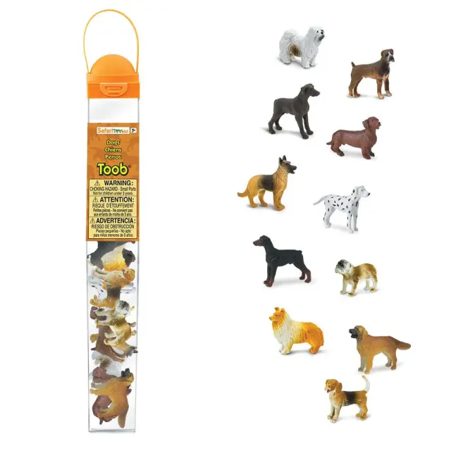 Safari Ltd Μινιατούρες Dogs TOOB “Σκύλοι” για 3+ ετών 695504
