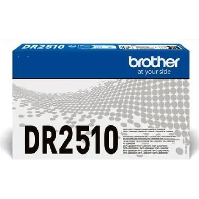 Brother DR-2510 Γνήσιο Drum Laser Εκτυπωτή Μαύρο 15000 Σελίδων (DR-2510)