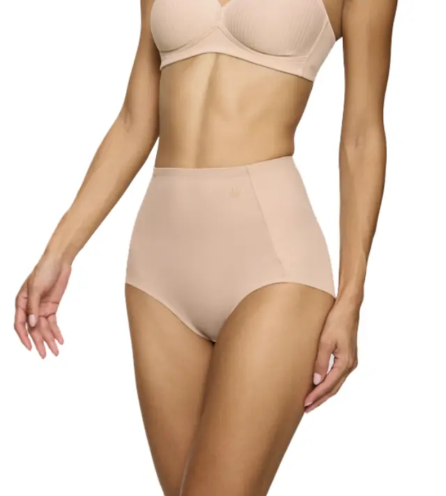 Triumph Γυναικείο Εσώρουχο Becca High Panty, Χρώμα Απαλό Μπεζ