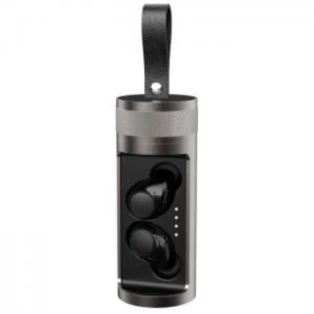 Bluetooth TWS ακουστικά με αλουμινένια θήκη φόρτισης. 2