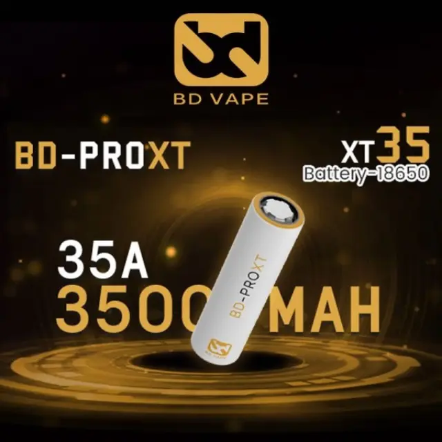 High-End Battery BD-PRO XT35 18650 3500mAh - BD Vape 2