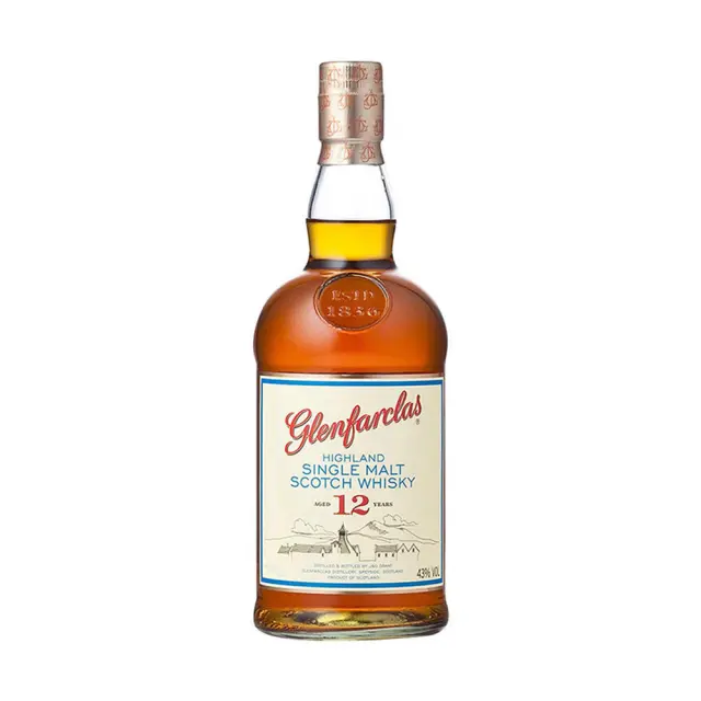 GLENFARCLAS 12 YEARS AGED SINGLE MALT WHISKY 700ML