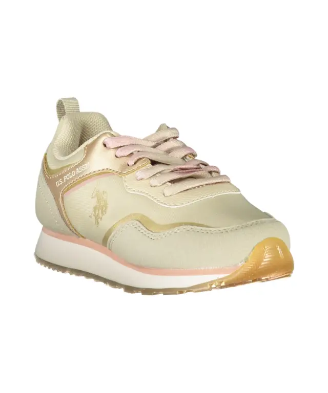 U.S. Polo Assn. - Παιδικά Sneakers Nobik NOBIK010KCNH3-LBE Μπεζ 2