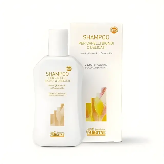 ARGITAL Shampoo for Blonde & Delicate Hair – Φυσικό Σαμπουάν για Ξανθά & Ευαίσθητα Μαλλιά, 250ml