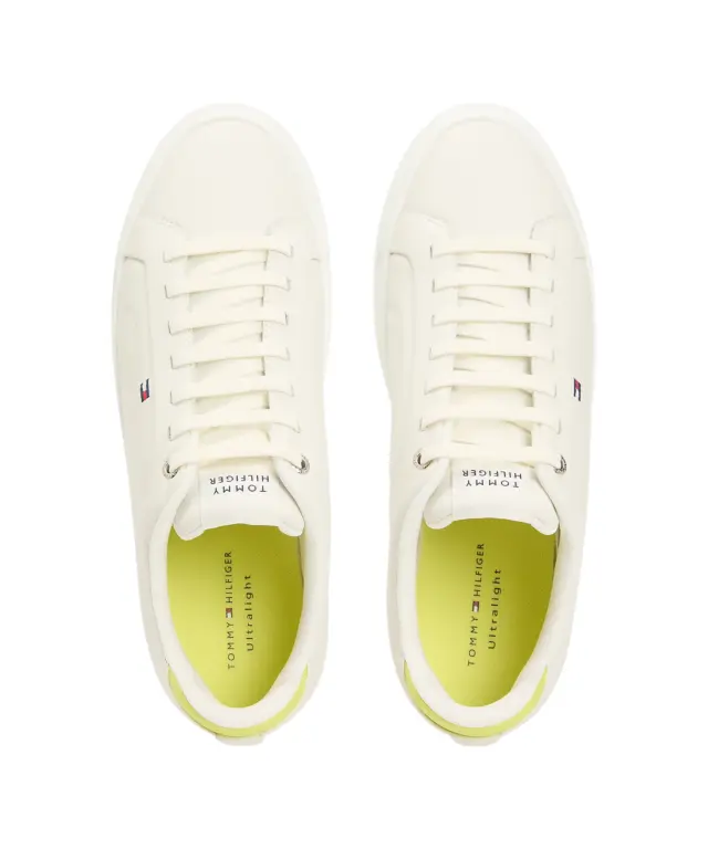 Tommy Hilfiger - Ανδρικά Sneakers Icon Court Light Ess FM0FM05678-LSK Εκρού 3