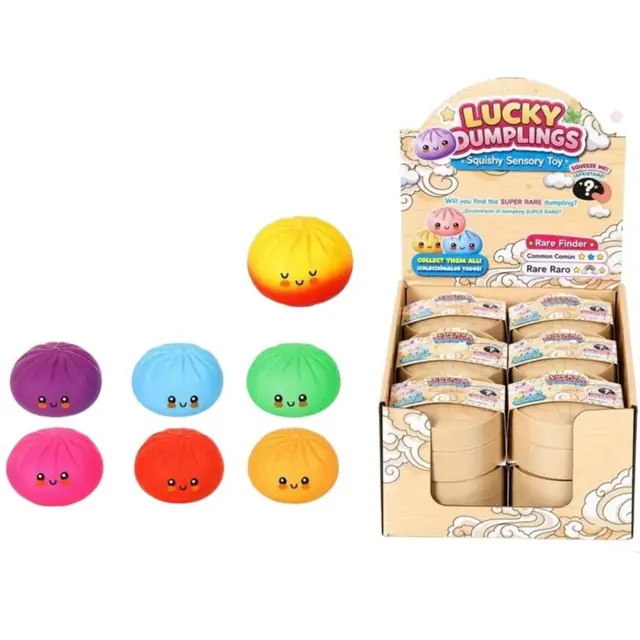 Αντιστρές Lucky Dumpling surprise stress-relief toy 8.5cm (1 τεμ-τυχαία επιλογή σχεδίου)