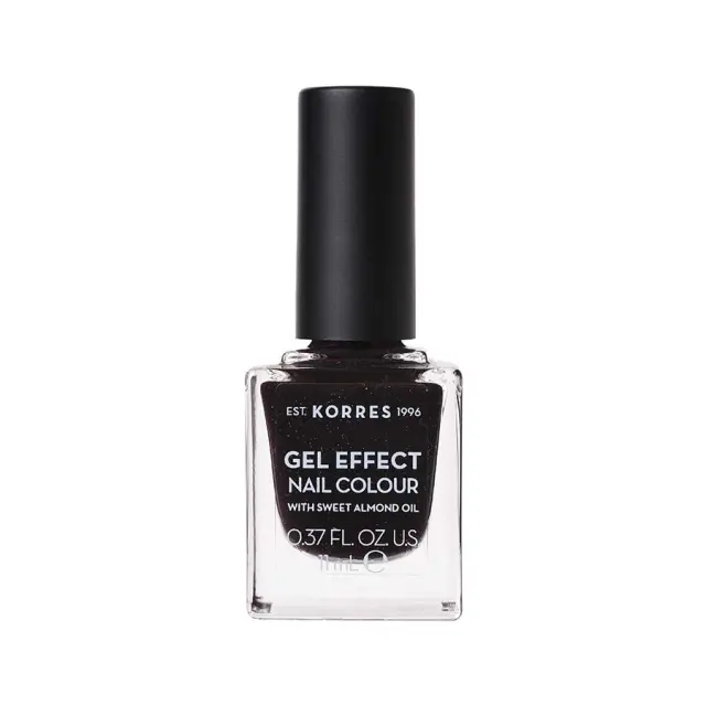 ΚΟΡΡΕΣ Βερνίκι Νυχιών Gel Effect Nail Color 77 Sequins Plum 11ml