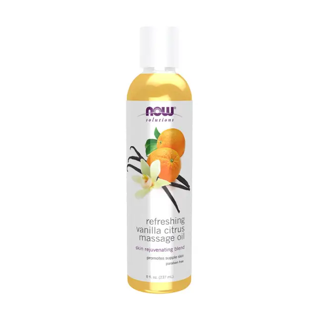 Now Foods Vanilla Citrus Massage Oil