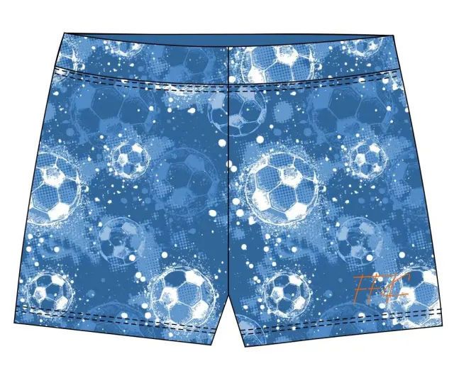 124-0106-2 Funky Μαγιό boxer αγόρι ραφ allover - 18 ετών
