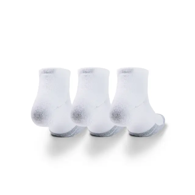 Under Armour Adult Unisex Heatgear Locut Ankle 3 Pair Socks Άσπρο 1346753-100 (Under Armour) 2