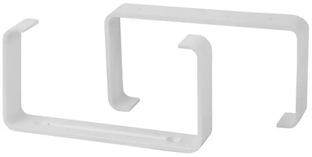 Europlast KZ25 - Στηρίγματα Αγωγών Πλαστικά 220x55mm (2 Τεμ)