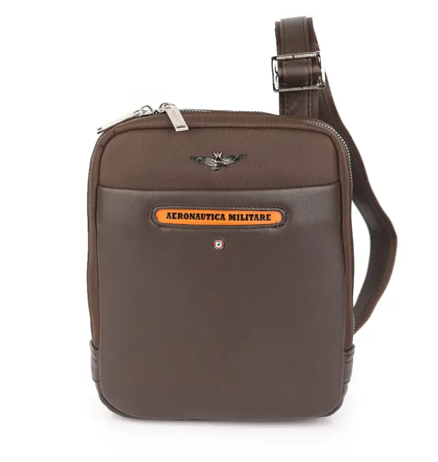Τσάντα AERONAUTICA MILITARE AM451 Καφέ