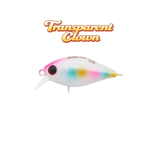 Kunduz 38 UG – Floating Micro Bait - Τεχνητό Δόλωμα - Transparent Clown