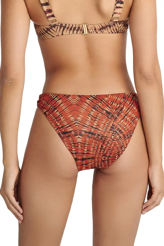Γυναικείο Μαγιό Slip Εμπριμέ Blu4u 25365214 ΚΟΡΑΛΛΙ - XL 2