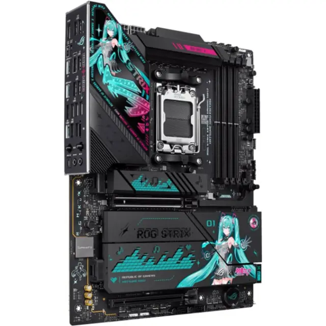 Asus ROG STRIX X870E-H GAMING HATSUNE MIKU edition (black)