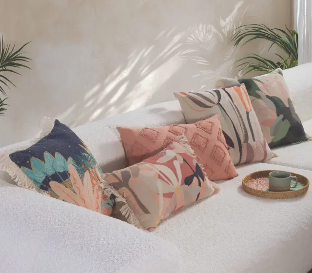 ΔΙΑΚΟΣΜΗΤΙΚΗ ΜΑΞΙΛΑΡΟΘΗΚΗ FLORI 45X45 NEF-NEF HOMEWARE MULTI 2