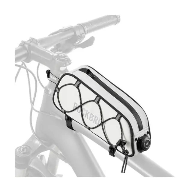 Rockbros TL004 Road to Sky 0.7L Waterproof Frame Bike Bag White