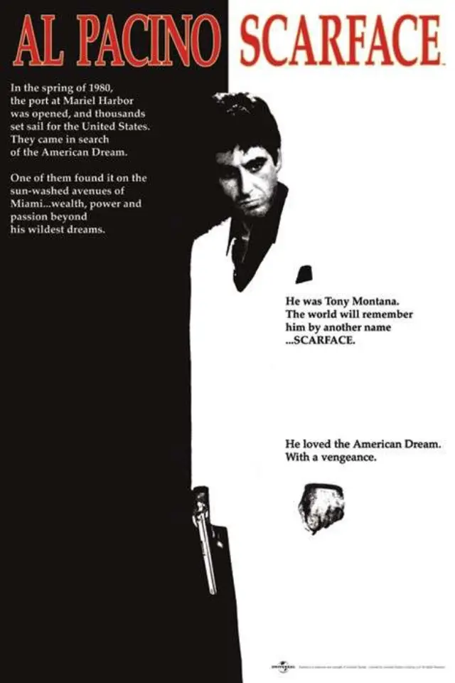Pyramid Poster Al Pacino Scarface 61 X 91,5εκ PP30091#09