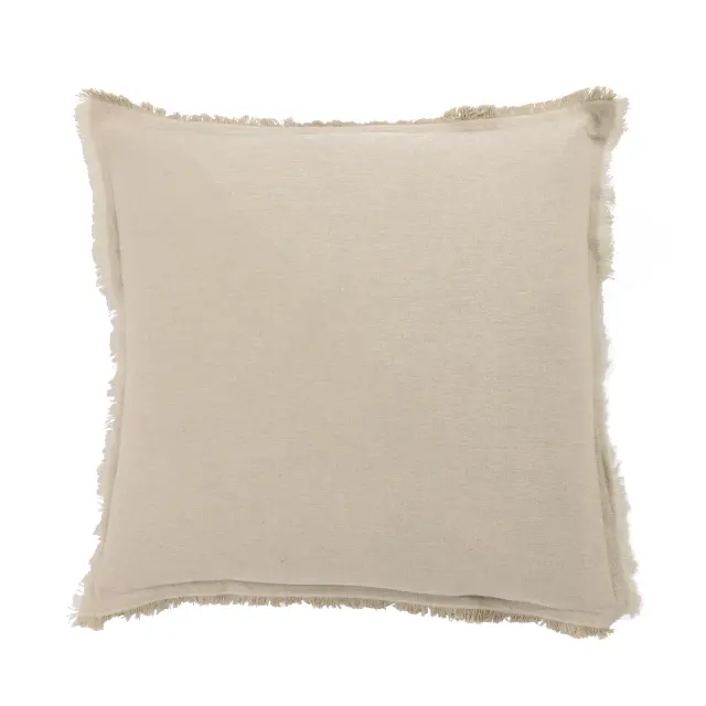 Διακοσμητικό Μαξιλάρι 45x45 Με Γέμιση Das Home 0302 Taupe 30% Λινό-70% Βαμβάκι