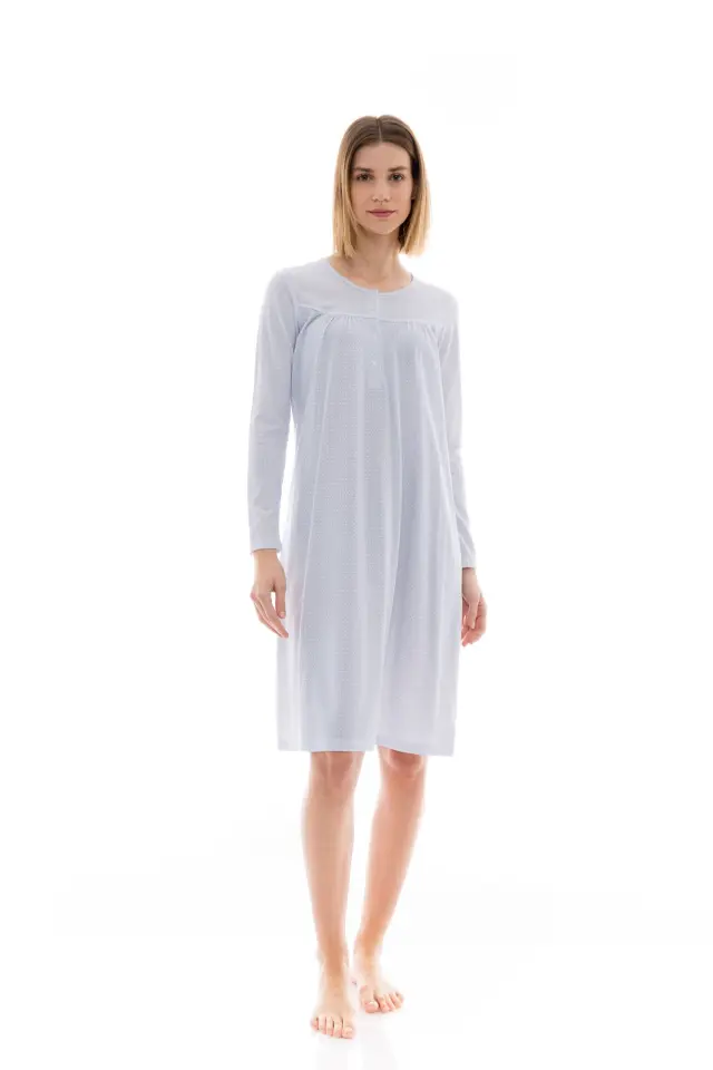 W1412 - Type - NIGHTGOWN CLASSIC BLUE DREAMS