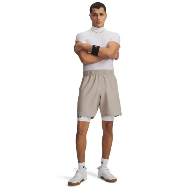 Under Armour Woven Shorts (1383356-203) - Μπέζ 3
