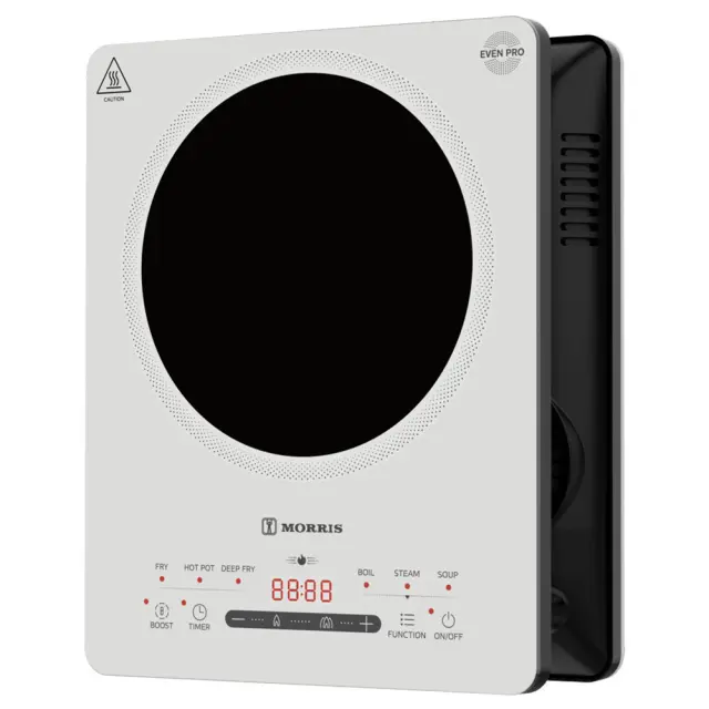 Morris MIP-35361 Επιτραπέζια Εστία Επαγωγική Μονή Λευκή 2