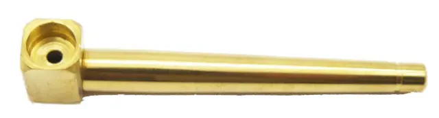 Μεταλλική Πίπα Καπνού Gold Metal - 9.5cm