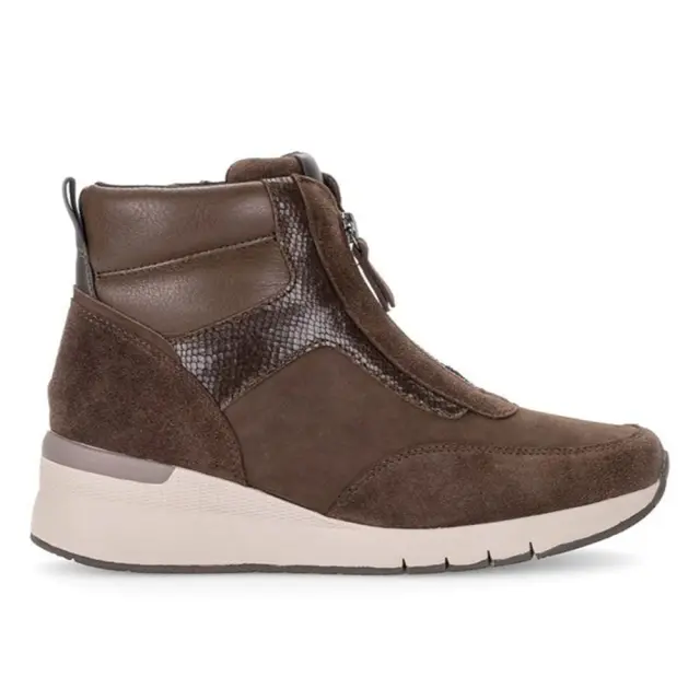 Gabor Μποτάκια Γυναικείο δέρμα/δέρμα Nubuck Καφέ GAB/800202 001-CACAO - 39
