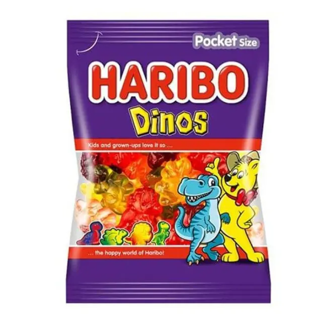 Haribo Dinos Δεινοσαυράκια (100g)