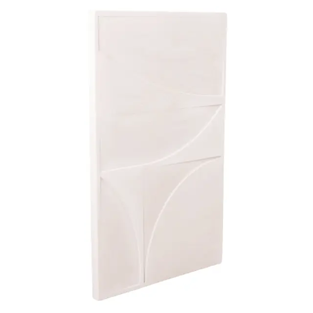 ΠΙΝΑΚΑΣ ΣΕΙΡΑ SANTORINI HM4505 MDF ΣΕ ΥΠΟΛΕΥΚΟ ΧΡΩΜΑ 80x4(πάχος)x120Υεκ. - Single Size 3