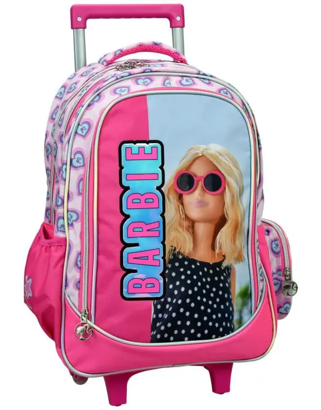 Τσάντα Τρόλεϊ Δημοτικού Gim Barbie Holographic / 349-86074 (Gim)