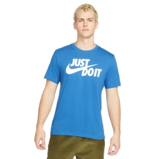 Nike Tee Just Do It Swoosh (AR5006-407) - Σιελ - XL