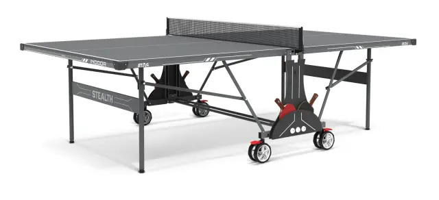 Τραπέζι Ping Pong Εσωτερικού Χώρου Stag Stealth 18mm Μαύρο (42820)