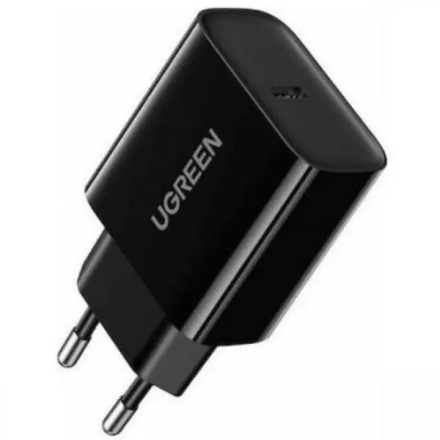 Ugreen Φορτιστής Χωρίς Καλώδιο με Θύρα USB-C 18W Power Delivery Μαύρος (10191) (6957303811915)